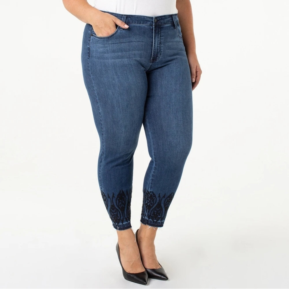 Liverpool Embroidered Jeans